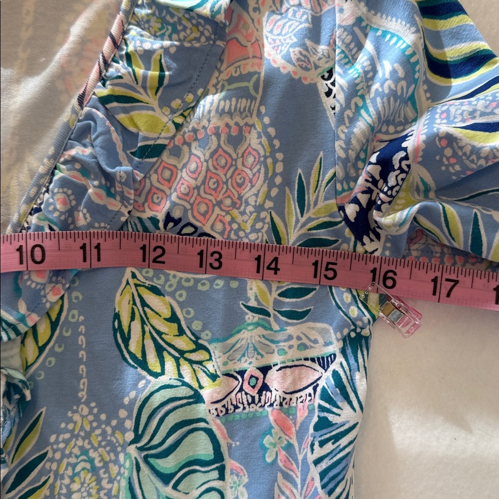 LILLY PULITZER Jessalynne Romper Wrap Skort Size Small - Picture 7 of 8